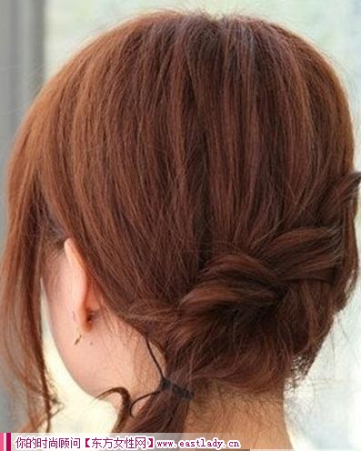 韩式编发教程图解打造时尚优雅气质