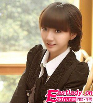 2012新款齐刘海发型 简约又时髦