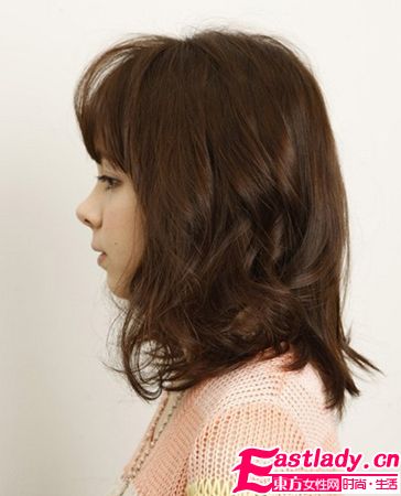 中卷发发型设计 打造完美小脸