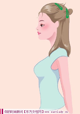 2012流行发型之日系夏日卷发 让你下巴更显尖