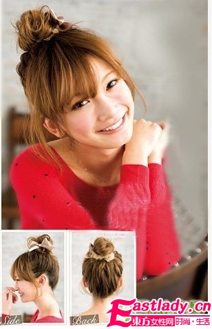 6款夏日清凉花苞头