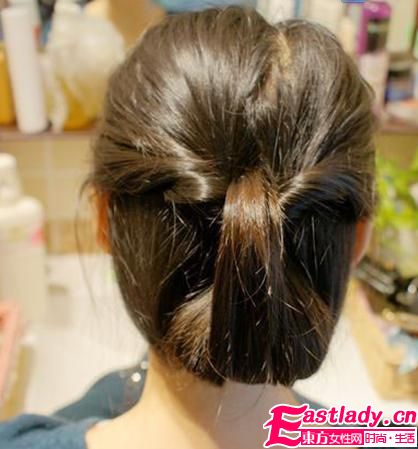 DIY韩式盘发发型做优雅淑女