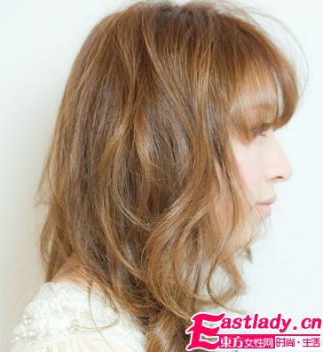 中卷发发型设计 打造完美小脸