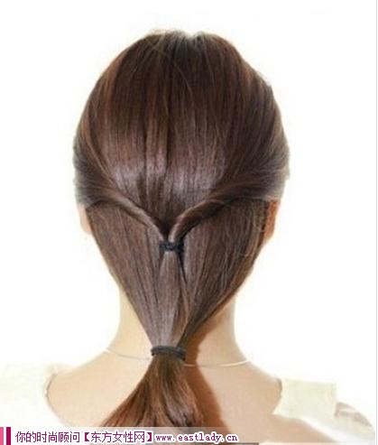 DIY韩式盘发让MM们立马拥有淑女气质