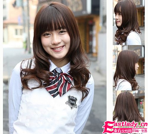 达人示范 少女直发DIY瞬变青春卷发