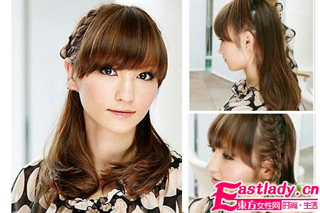 教你打造8款俏丽麻花辫发型