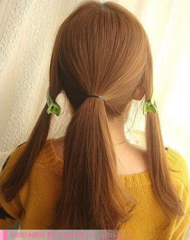 简单韩式盘发十步骤 提升你的魅力值