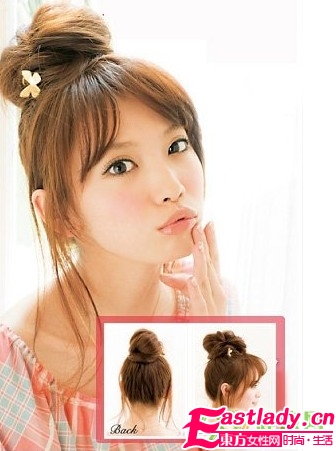 6款夏日清凉花苞头