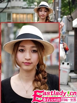 日本最新街头美女时尚发型抓拍