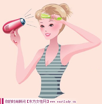 DIY俏丽卷发发型 做时尚俏佳人