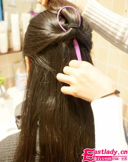 DIY韩式盘发发型做优雅淑女