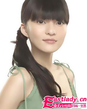 2012新款齐刘海发型 简约又时髦