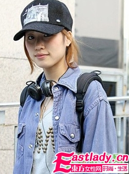 人气装扮 冬季发型与帽子的完美组合