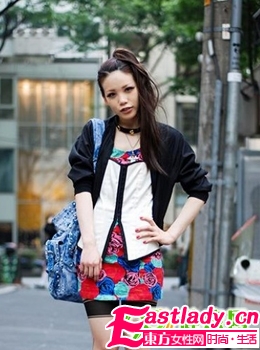 日系发型街拍 独创个性发型