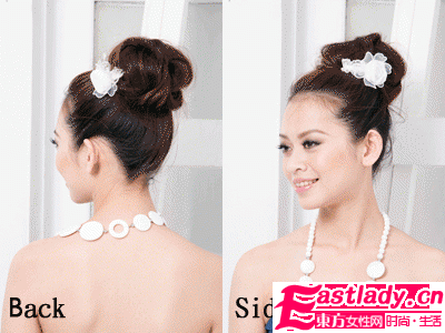 教你梳出女人味十足的时尚马尾