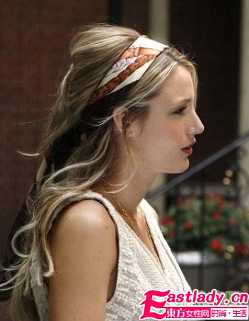 16款丝巾扎发法 人美发更美