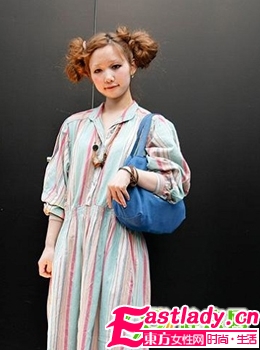 日系发型街拍 独创个性发型