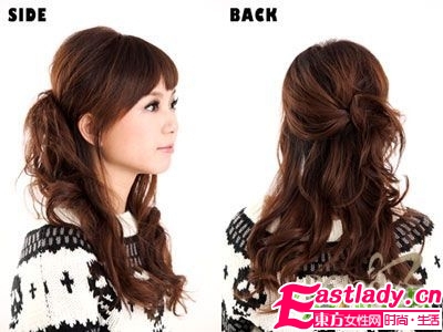 教你梳出女人味十足的时尚马尾