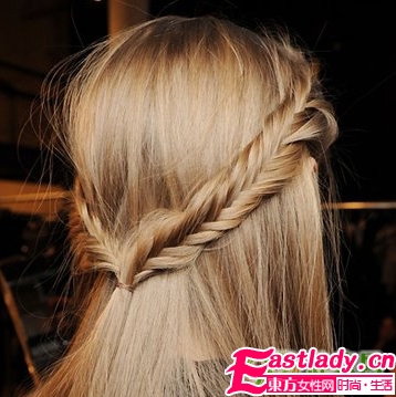 你爱哪一款 T台唯美麻花辫