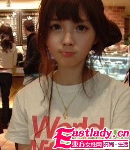 超人气 韩国网络美女可爱发型集