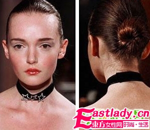 章子怡示范时尚甜美新娘发型