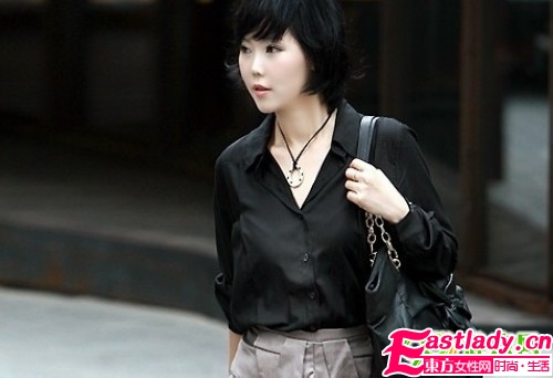 时尚OL必学 韩式清新短发