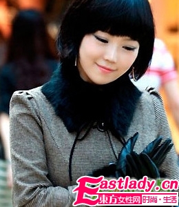 韩式冬季时尚知性的可人发型