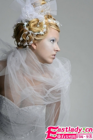 18款唯美新娘发型 最美的刹那
