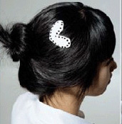 韩式经典盘发DIY步骤图解