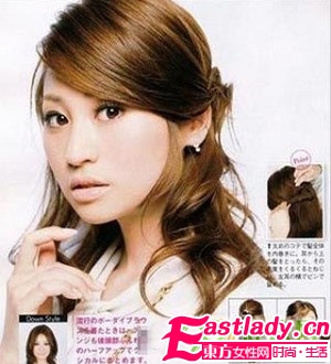 09冬季最新OL韩式盘发DIY