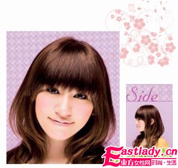 风情刘海 打造最美蓬松卷发