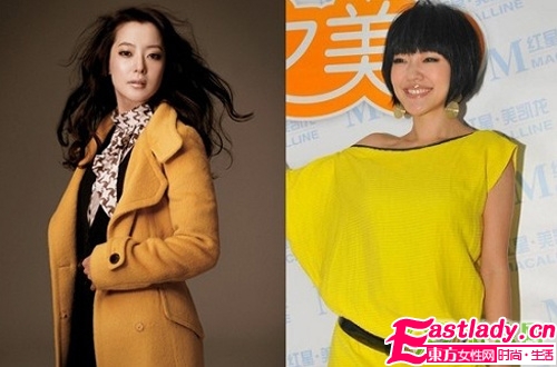 金喜善PK小S 明星辣妈发型秀