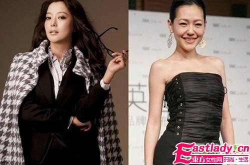 金喜善PK小S 明星辣妈发型秀