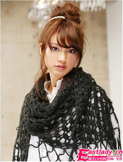 唯美气质 五款浪漫韩式盘发