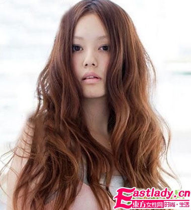时髦日系长卷发 瘦脸百分百