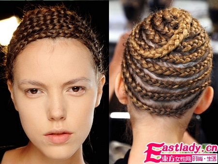 秀场最具艺术感的＂疯狂＂辫子