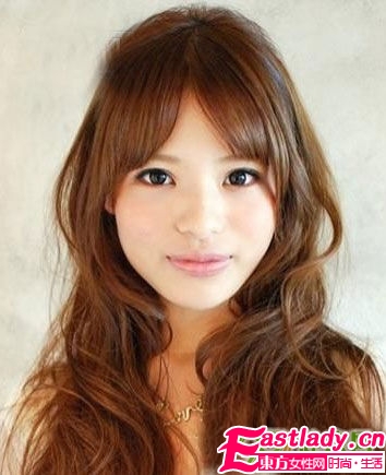 时髦日系长卷发 瘦脸百分百