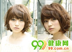 轻熟女变嫩招 时尚发型妆容巧搭配