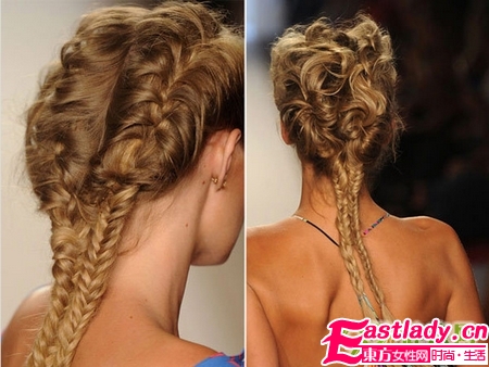 秀场最具艺术感的＂疯狂＂辫子