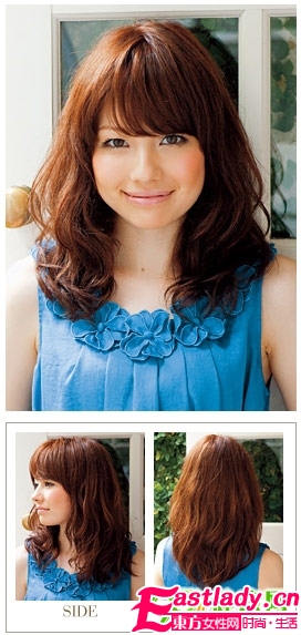 入秋发型DIY 甜美日系蓬松卷发