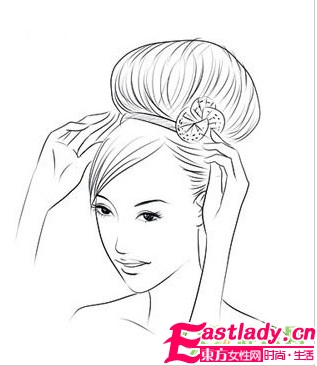 打造高贵典雅的新娘发型