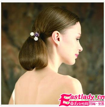 6款不同脸型的浪漫法国新娘盘发