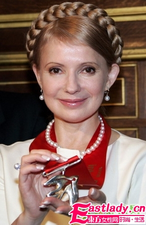 乌克兰前女总理季莫申科发型最拉风 盘点国家女领导们的发型