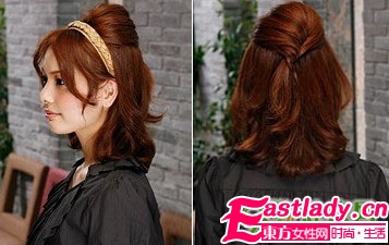 09秋季最新轻熟女知性中长发