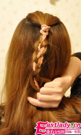 波西米亚发辫步骤图解