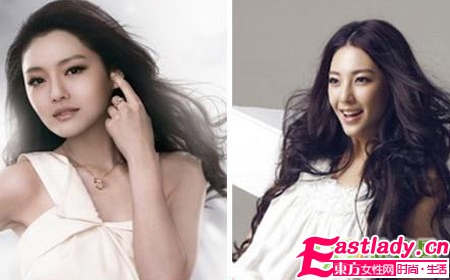 汪小菲女友 大S张雨绮发型PK