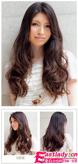 入秋发型DIY 甜美日系蓬松卷发