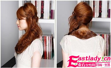 唯美气质 五款浪漫韩式盘发