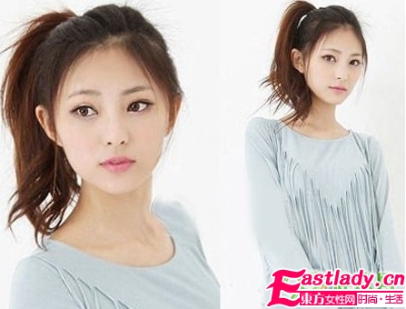 9款夏季校园发型 装嫩不容错过