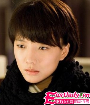 清爽王洛丹全新OL发型秀